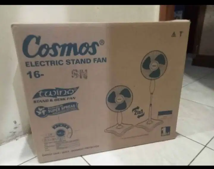 Kipas angin dinding Maspion dan berdiri