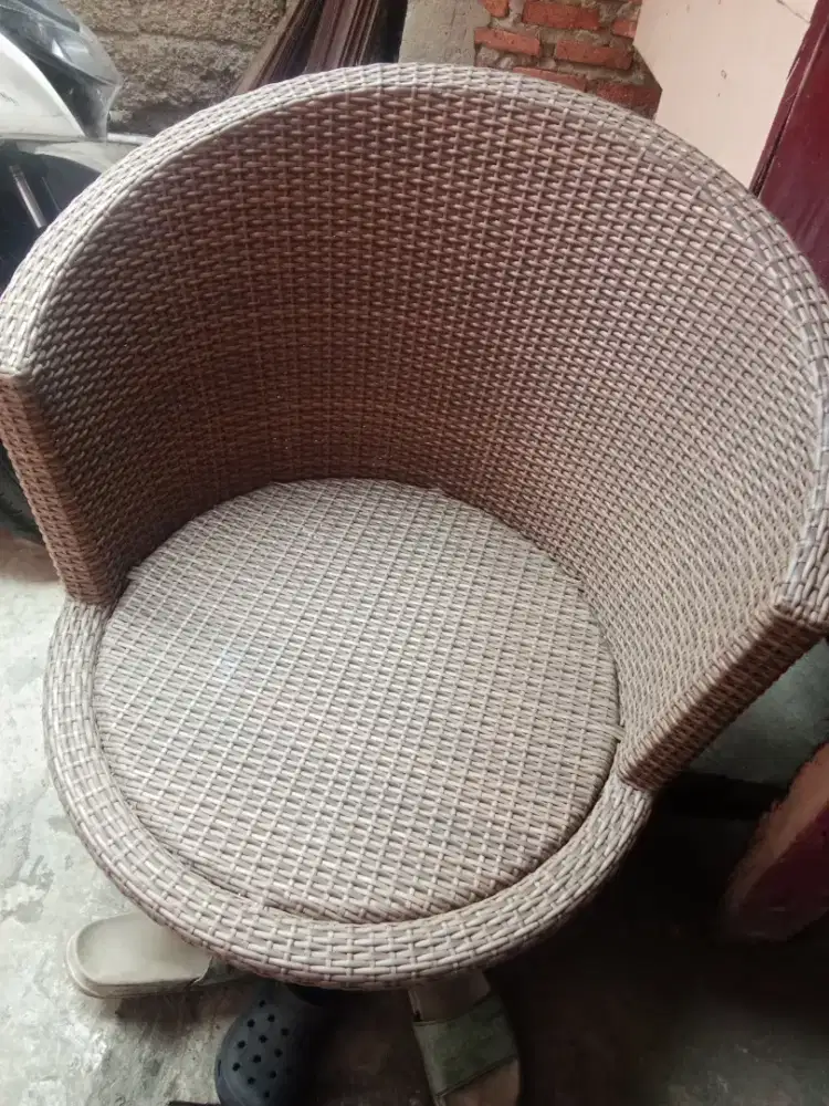 Sofa kayu rotan
