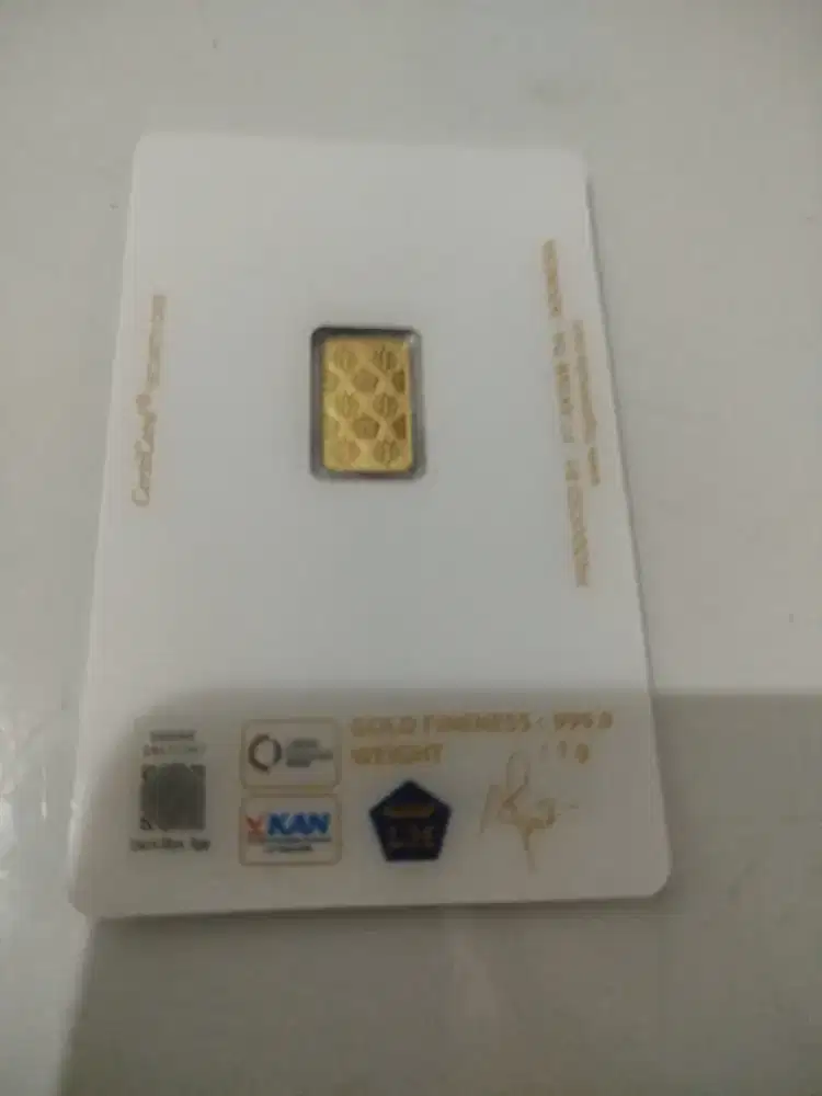 Emas Antam 1 Gram