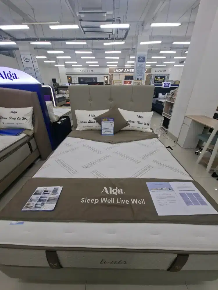 ALGA queen mattress 160 x 200 cm louis