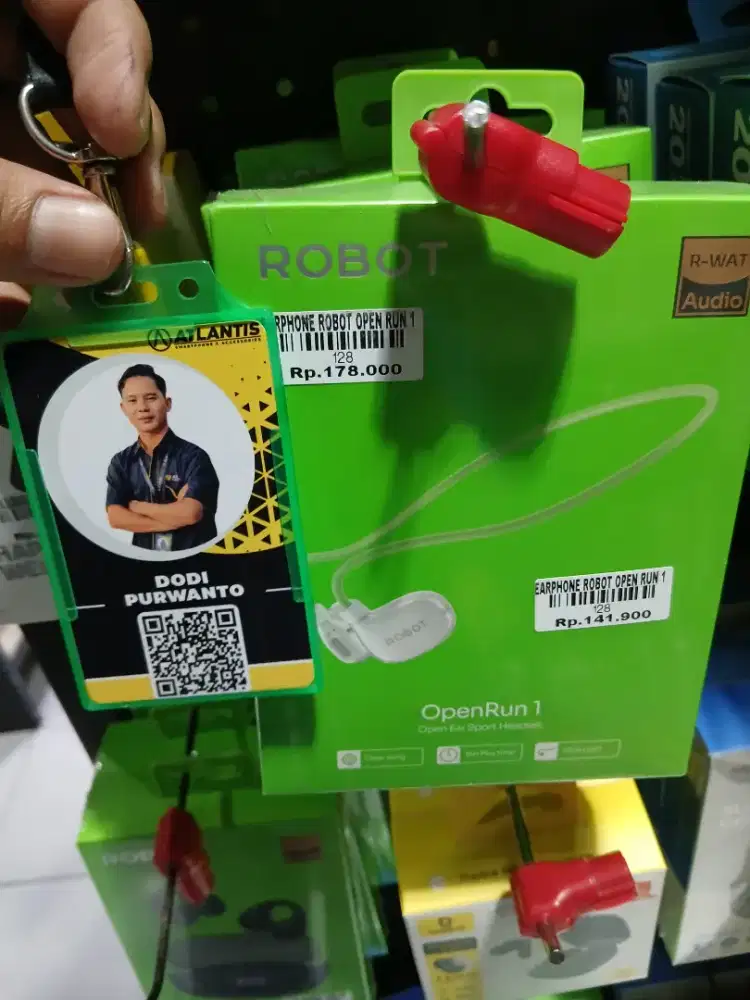 MICROPHONE ROBOT OPEN RUN 1 |ATLANTIS DAHSYAT