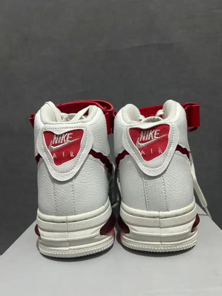 Nike Men's Air Force 1 Mid Evo shoes white/red