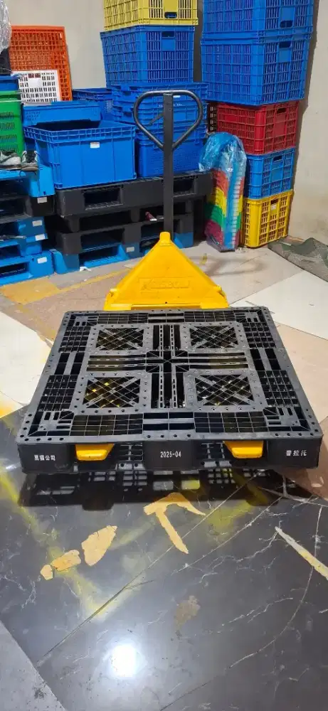 Jual palet plastik baru dan bekas kondisi baik