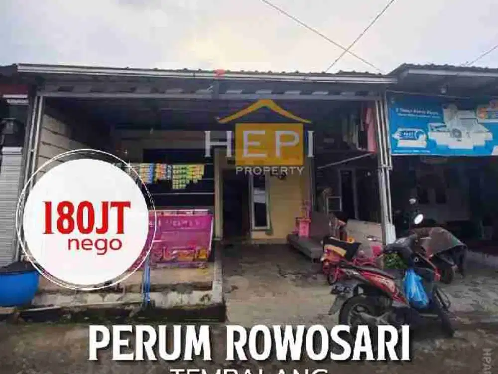 Di Jual Rumah Perum Rowosari Semarang