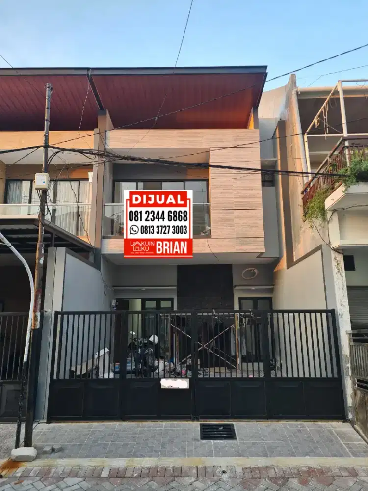 Dijual Rumah Baru Sutorejo,Mulyosari,ITS,Mulyorejo,ITS,Jawa Timur