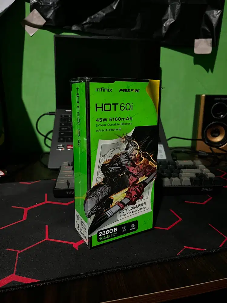 INFINIX HOT 60i 8/256 (NEW/SEGEL)