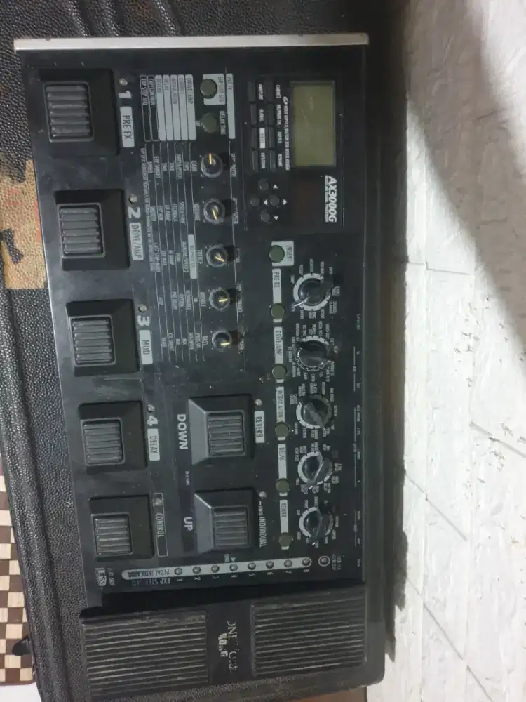 efek gitar korg ax3000