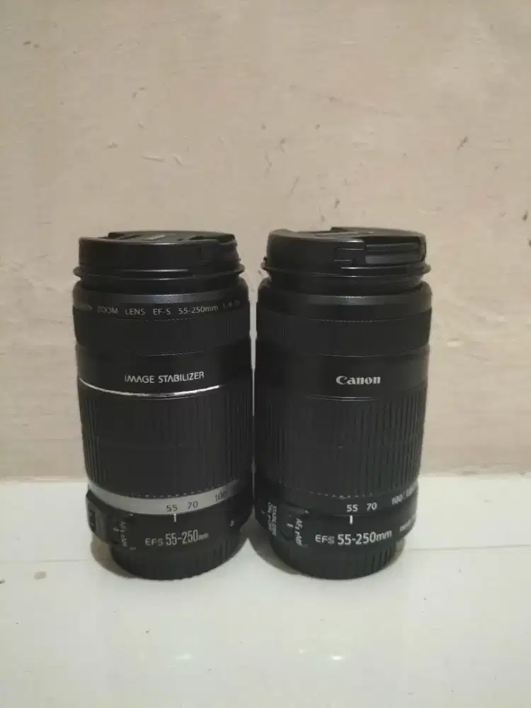 Lensa Tele Canon 55-250mm is & is ii Mulus