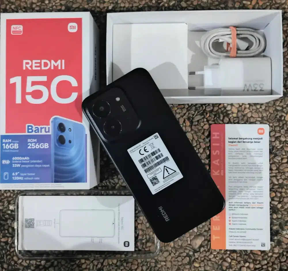 REDMI 15C - RAM 8/256 GB || 2 BULAN PAKAI