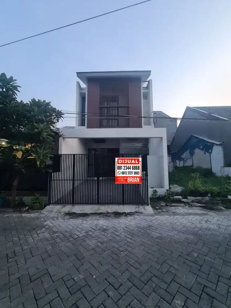 Dijual Rumah Mungil Kontemporer Sutorejo,Mulyosari,ITS,Unair,Mulyorejo