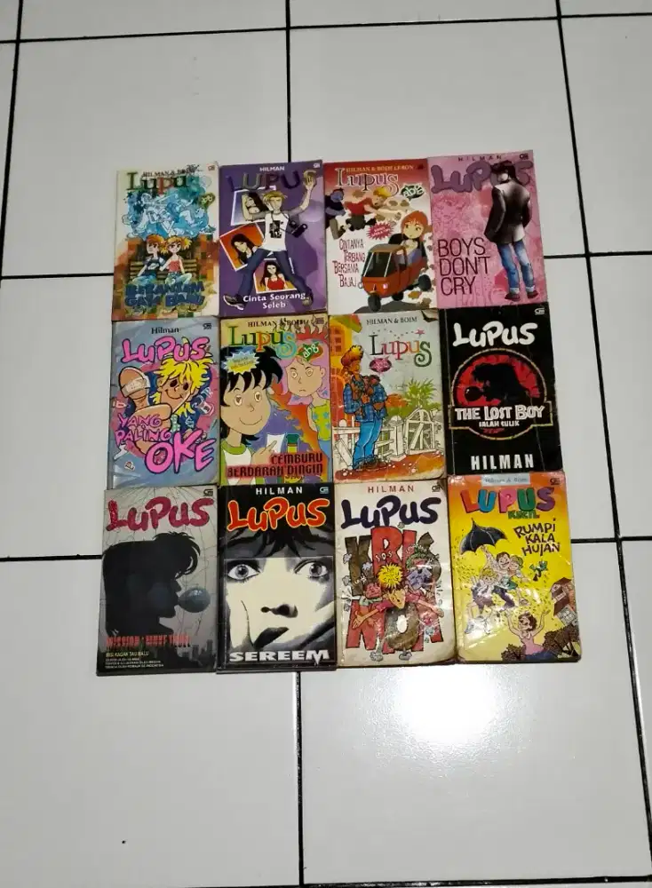 Novel Lupus Karya Hilman
