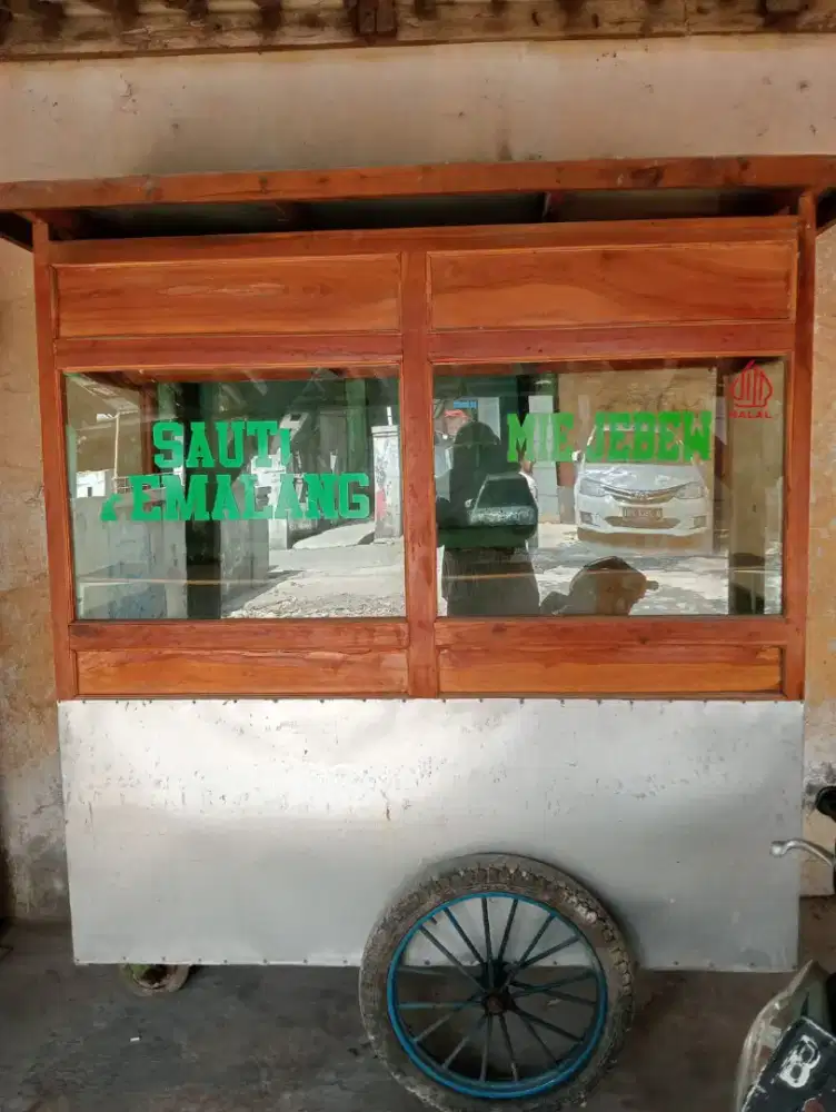 gerobak dagang keliling