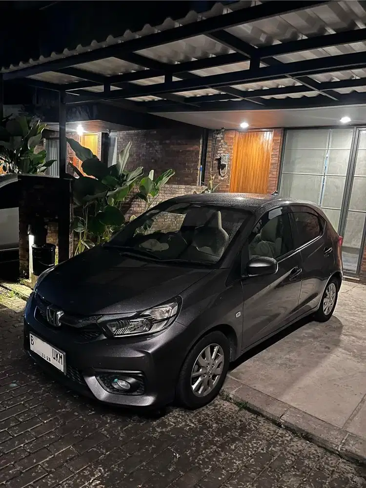 (BU) Brio Satya type E 2018 pajak on km pendek pribadi lengkap