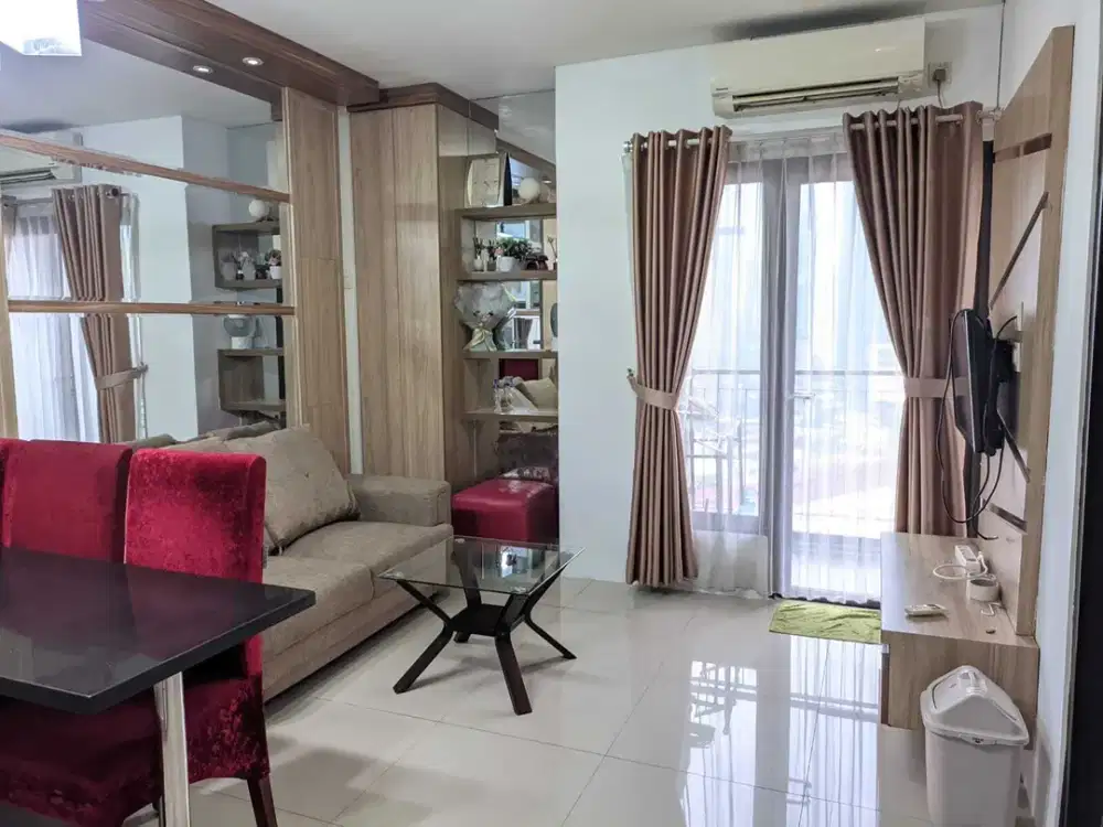 1 BR unit terang ,bersih siap huni midle floor tamansari semanggi