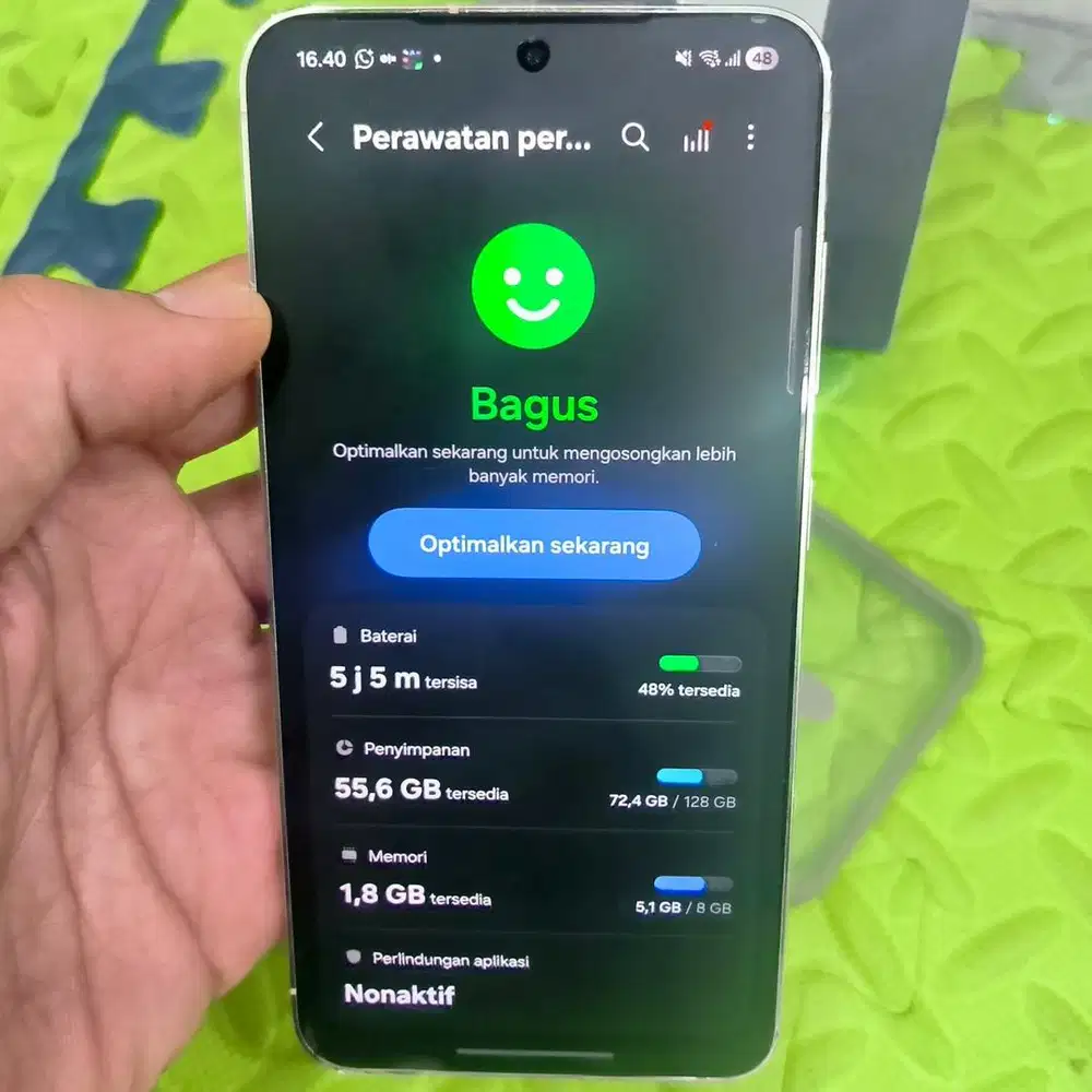 Samsung s23 reguler ram 8 / 128 resmi fullset original