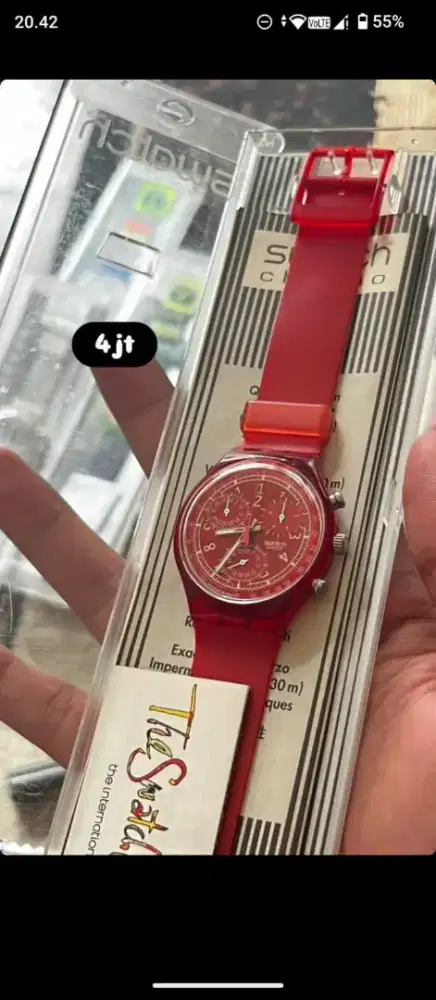 jam Swatch Chrono vintage original