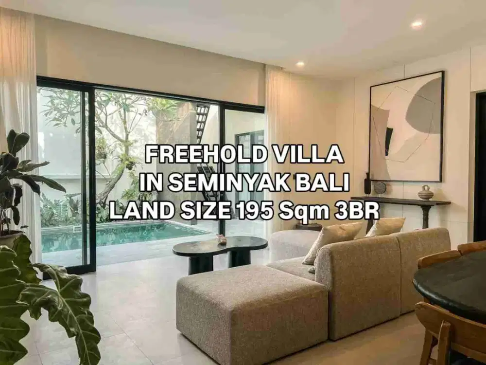 Villa lokasi strategis di Seminyak Kuta Badung Bali