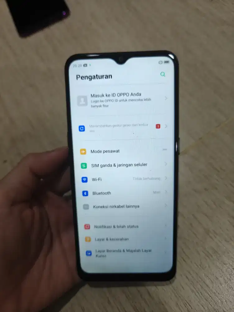 Oppo F9 Fullset ram 6gb/128gb