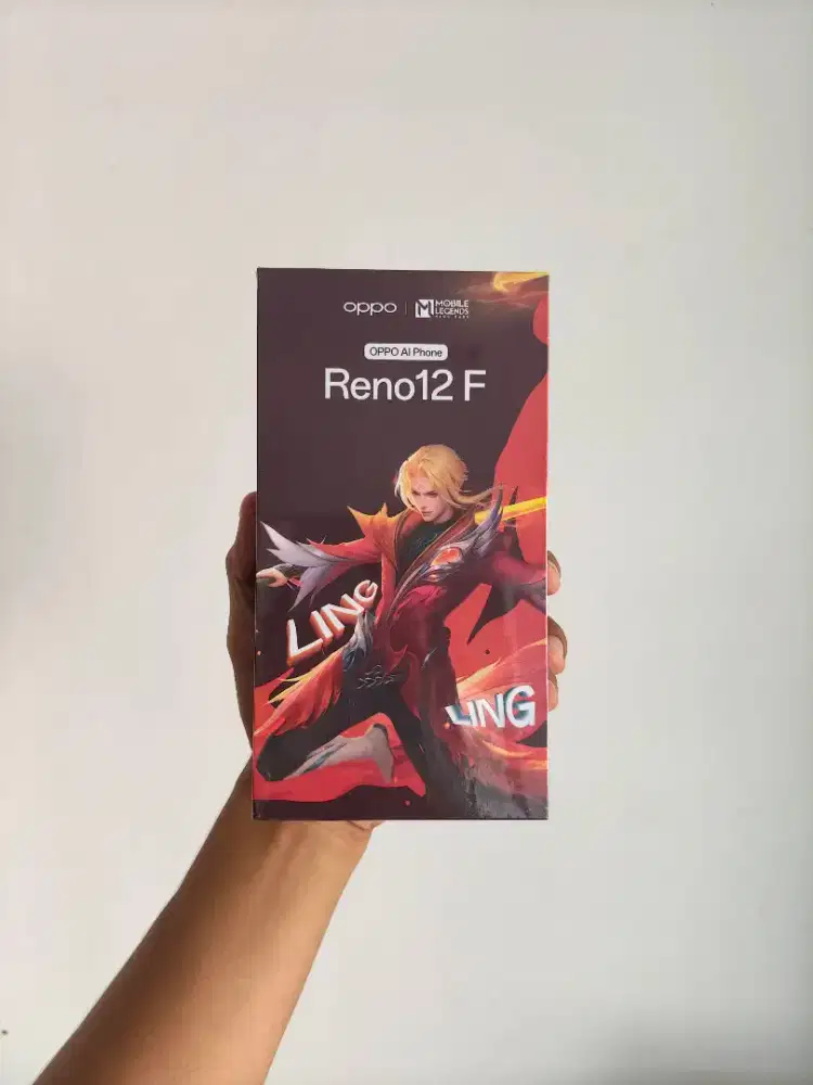 OPPO Reno 12F 8/256 Baru Segel Garansi Resmi