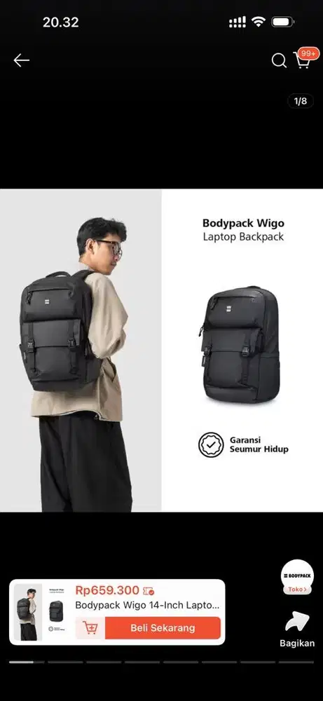 Tas Bodypack Original