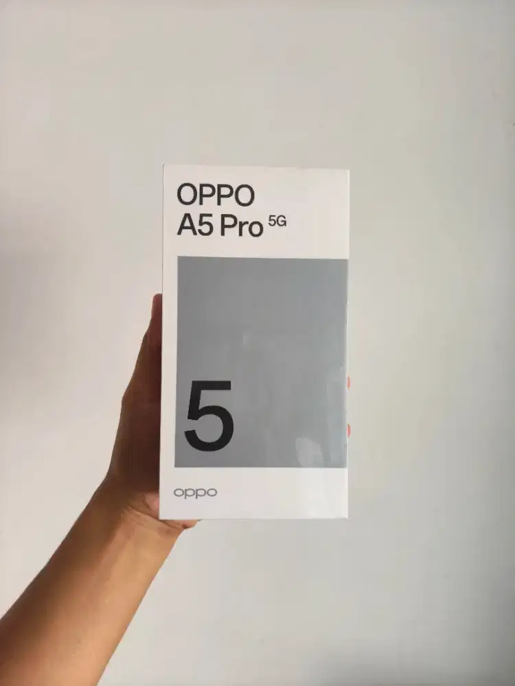 OPPO A5 Pro 5G 8/256 Baru Segel Garansi Resmi