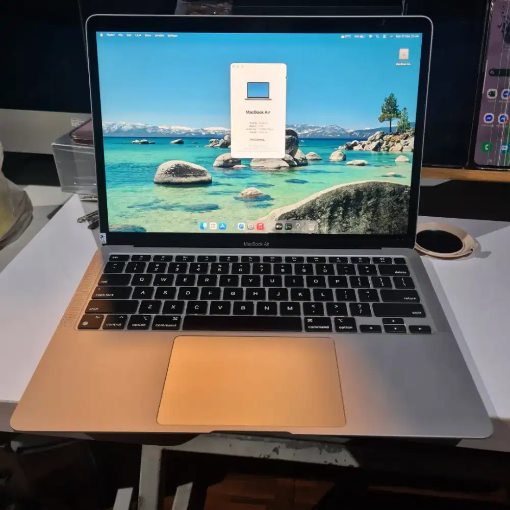 MacBook Air M1 2020 8GB/128GB – Normal Siap Pakai