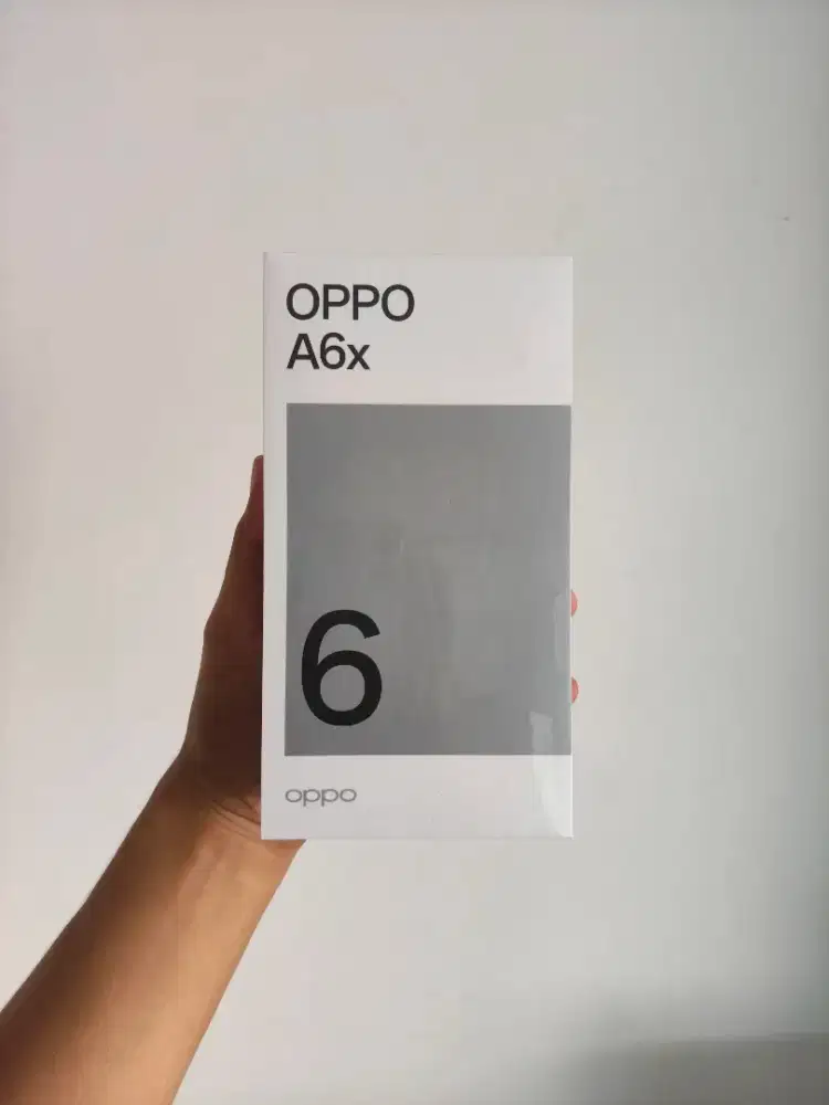 OPPO A6X 4/128 Baru Segel Garansi Resmi