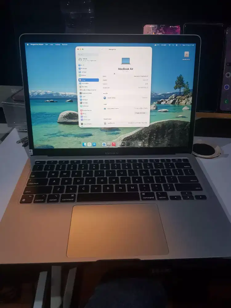 MacBook Air M1 2020 8GB/128GB – Siap Pakai