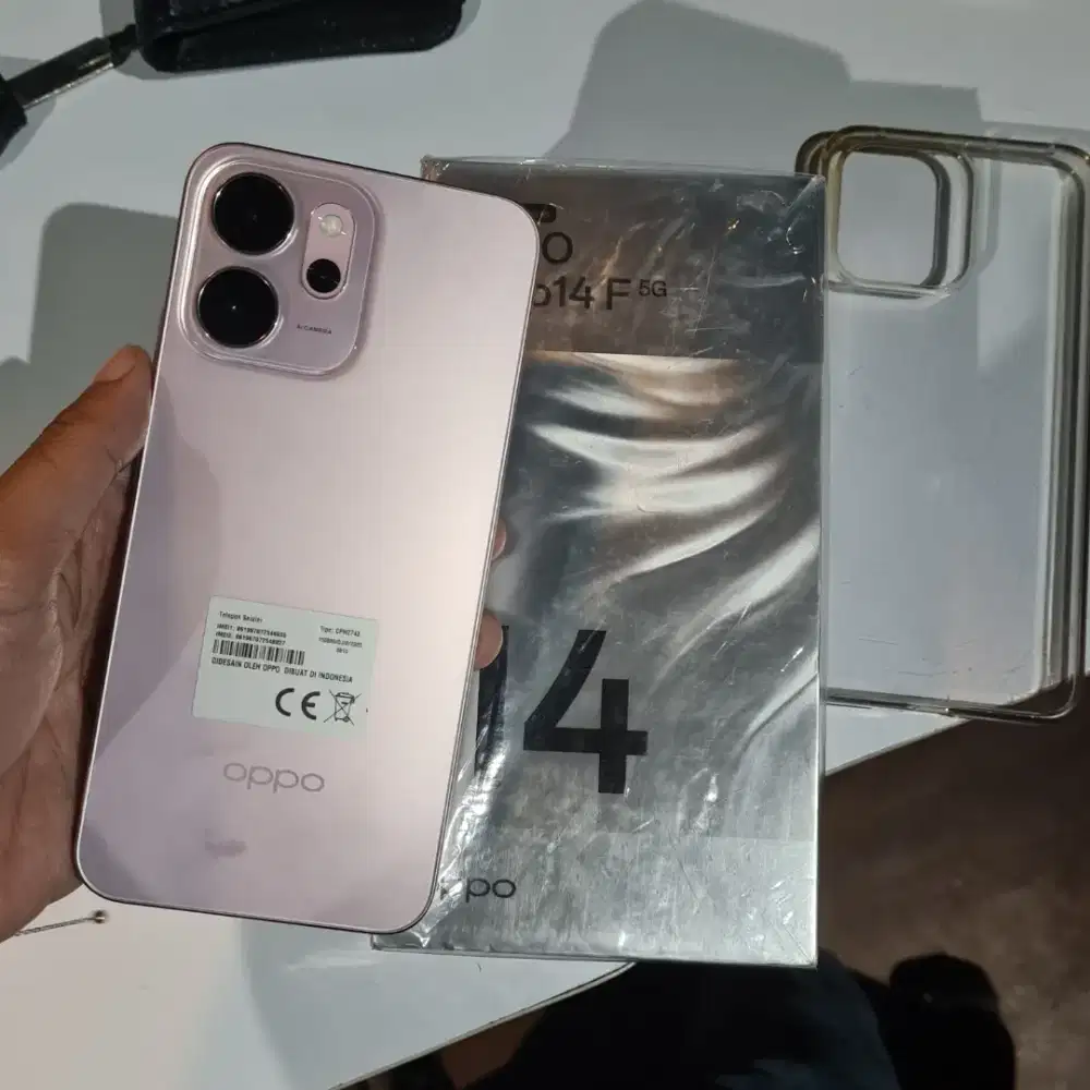 Oppo Reno 14 F 5G 8/256 Lengkap