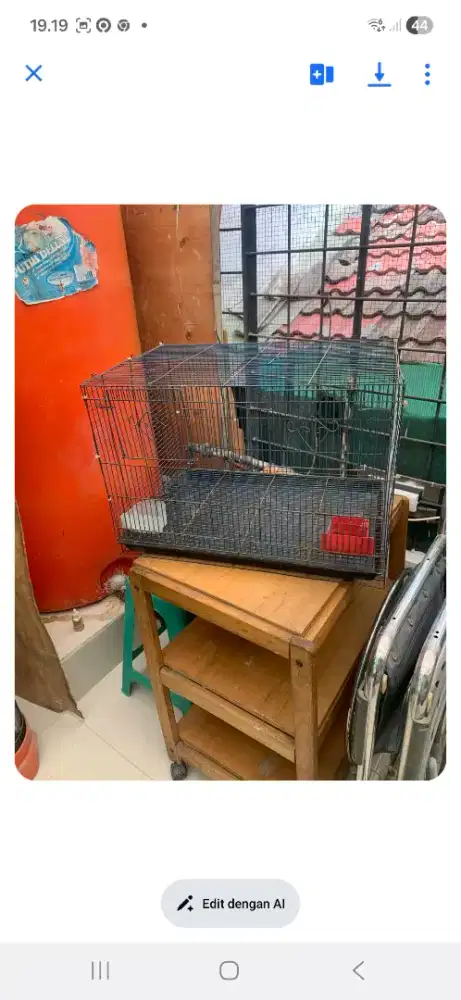 Dijual kandang bekas ternak burung