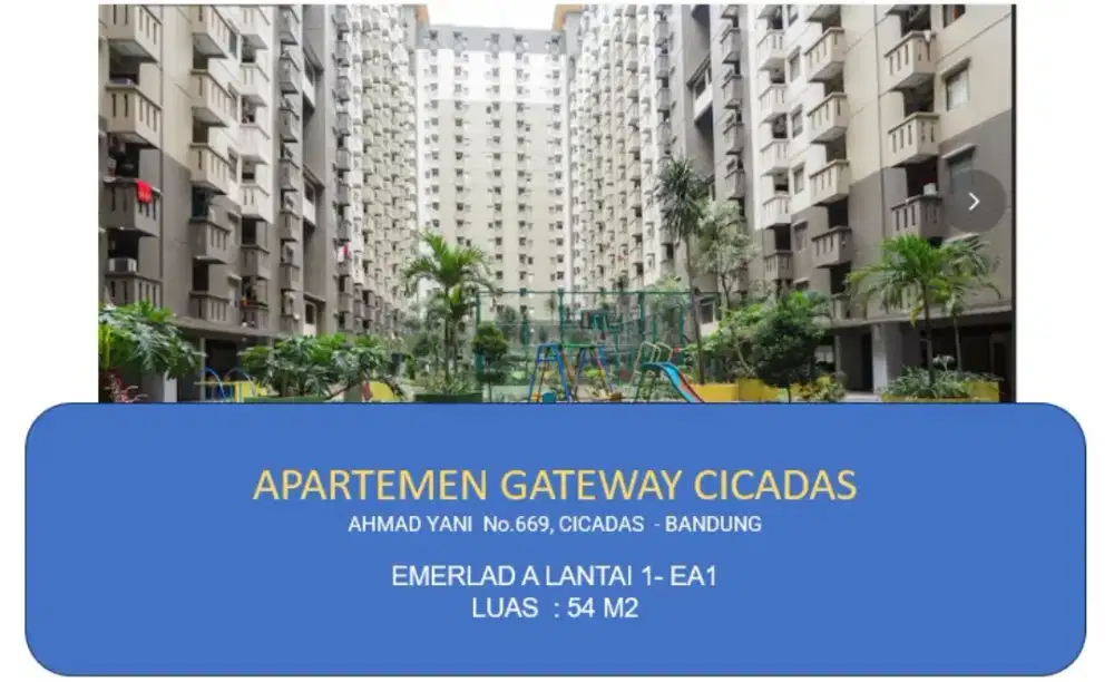 Jual apartemen murah