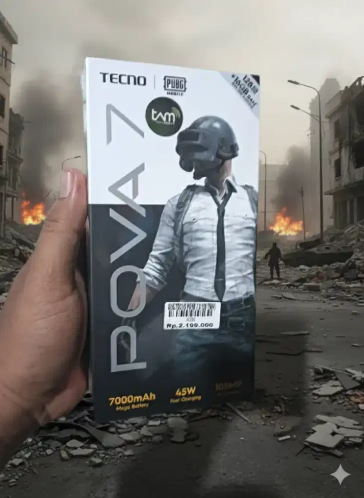 TECNK POVA 7 8/128 | ATLANTIS DAHSYAT