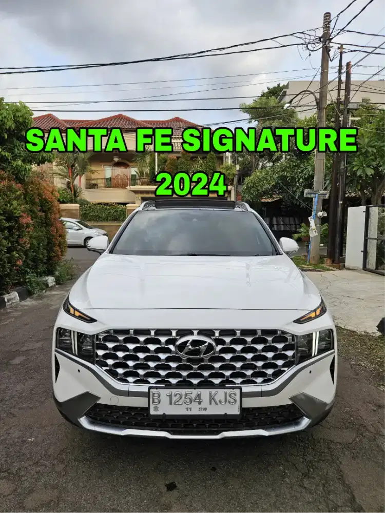 CASH HYUNDAI SANTA FE SIGNATURE 2024 santafe bensin