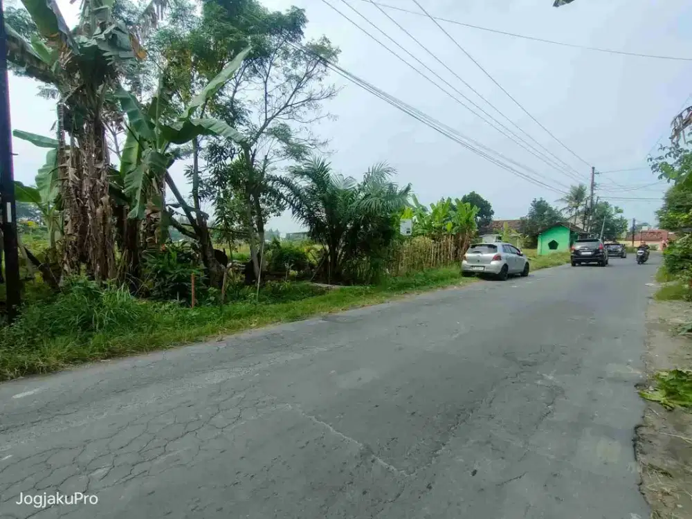 Tanah Murah Strategis di Jalan Wates km 6 Dekat Pasar Gamping, RS PKU, UMY & Calon Exit Toll