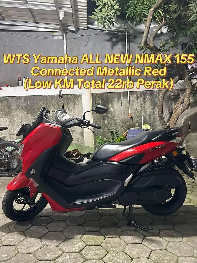 Yamaha Nmax New 155cc Mettalic Red 2022