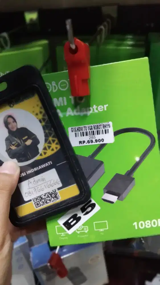 HDMI TO VGA ROBOT RGV10 | ATLANTIS DAHSYAT