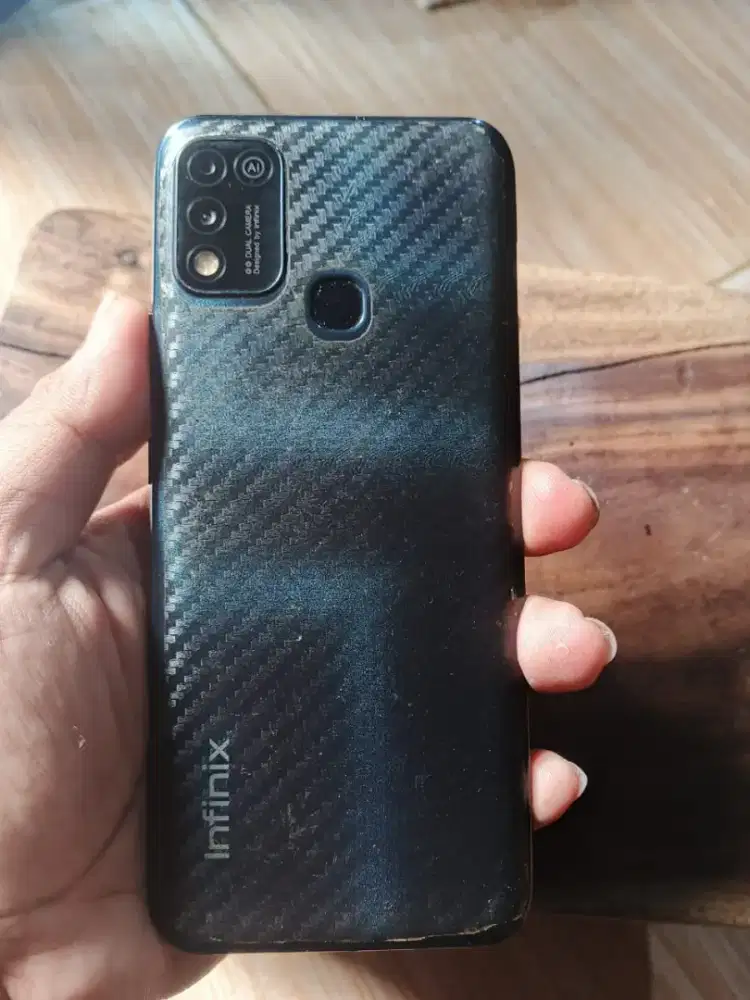 Jual hp Infinix hot 10 play fullset sett