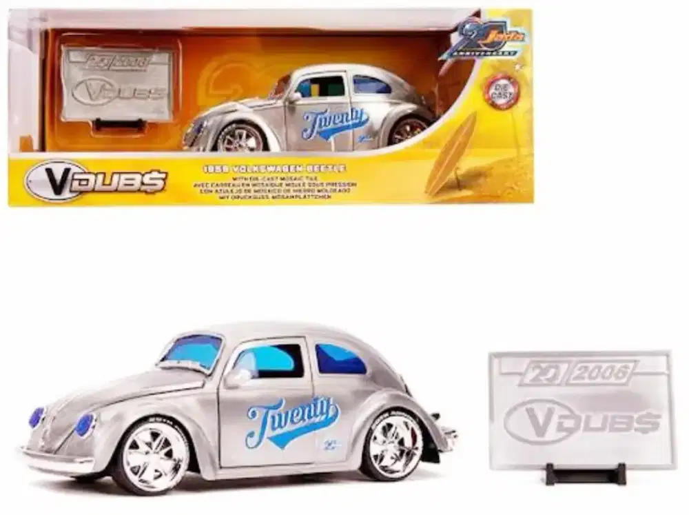 Jada 20Anniversary 1/24 Volkswagen 1959 Beetle VDubs