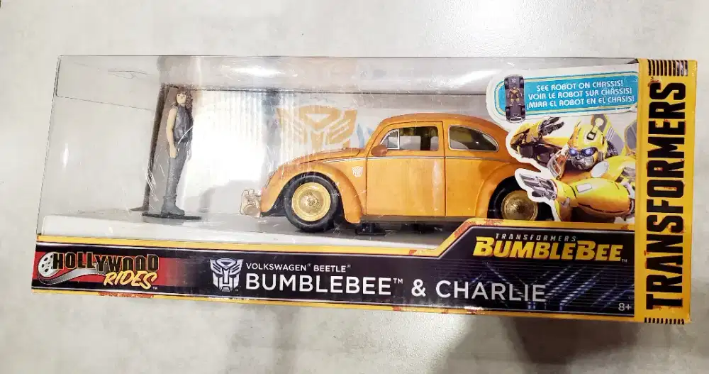 Jada Transformers 1/24 Volkswagen Beetle BumbleBee & Charlie