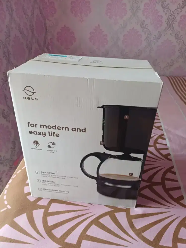 Coffee Maker KELS 1,5 Litter BARU 400rb