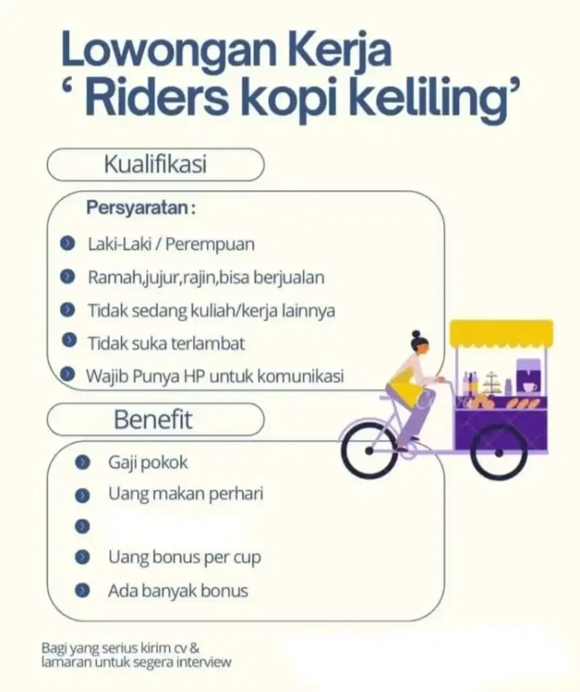 Rider's Kopi keliling