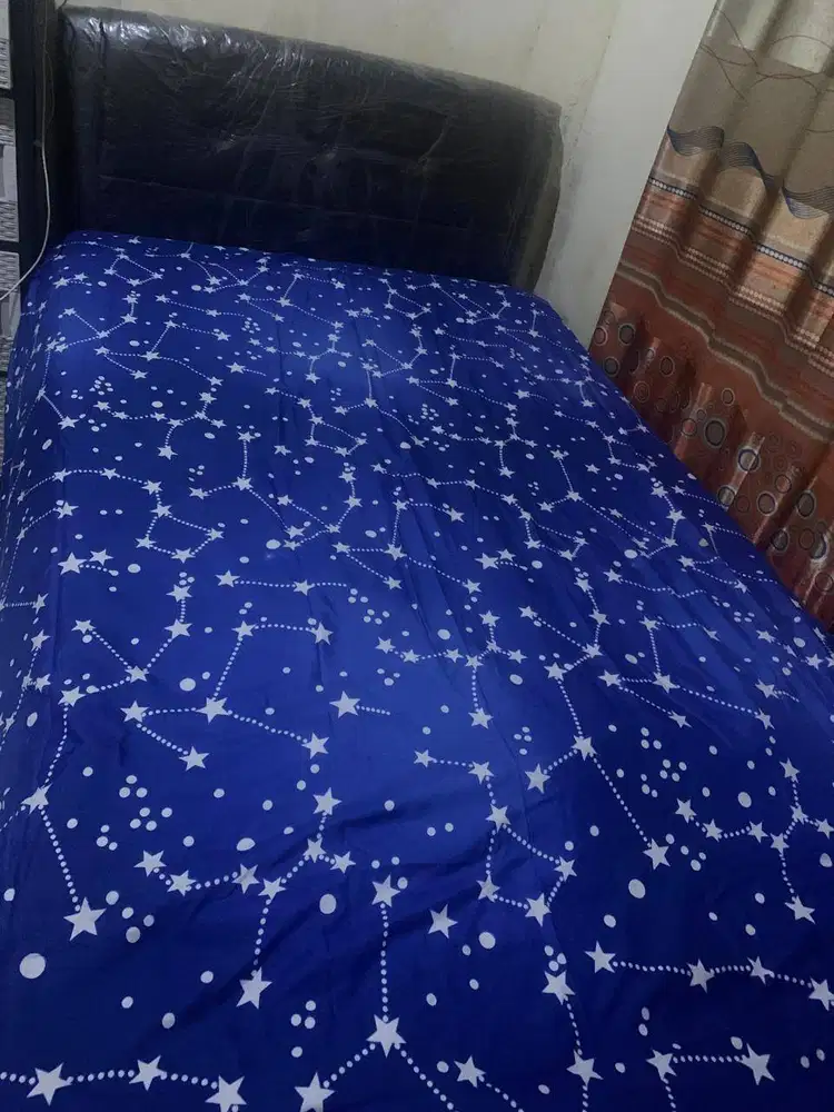 Kasur Springbed 2in1 Set Headboard 120 x 200