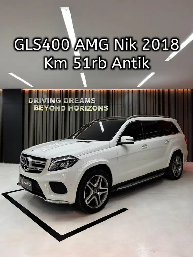 Mercedes Benz GLS 400 GLS400 AMG 2018 Putih Mercy H1459QZ Km51rb