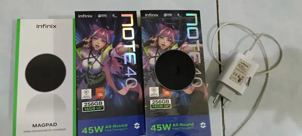 Di jual dus,chrger dan magpad note 40 4g