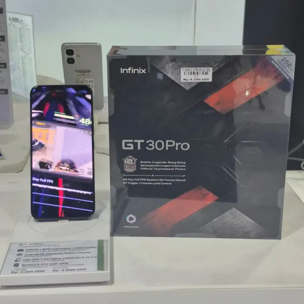 INFINIX GT 30 PRO GIFT 8/256 GARANSI RESMI 1 TAHUN