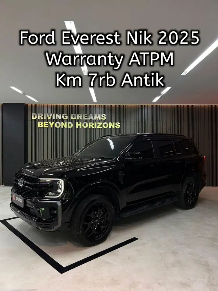 Ford Everest Sport 2.0L 4x2 Diesel AT 2025 Hitam Km7rb B1850KJS