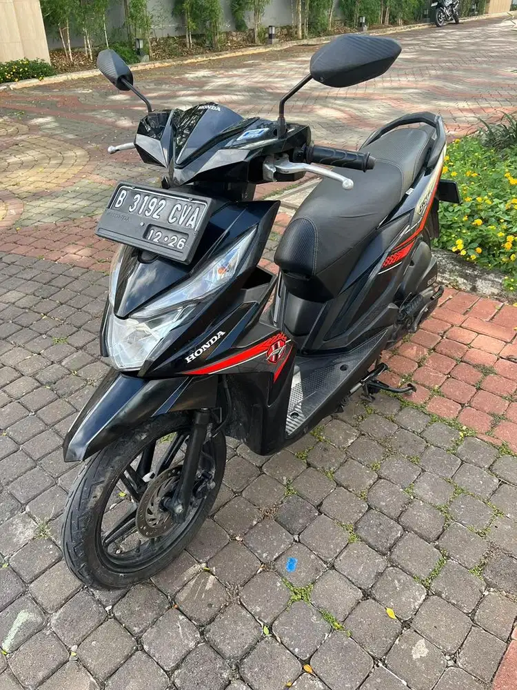 Beat Eco Cbs Hitam Glossy