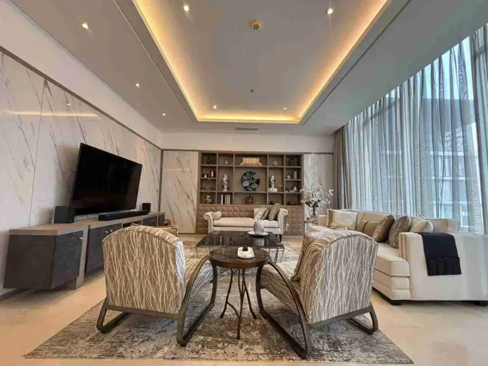 Disewakan Apartemen Senopati Suites – Unit Super Luas 300 sqm, High Floor, Full Furnished!