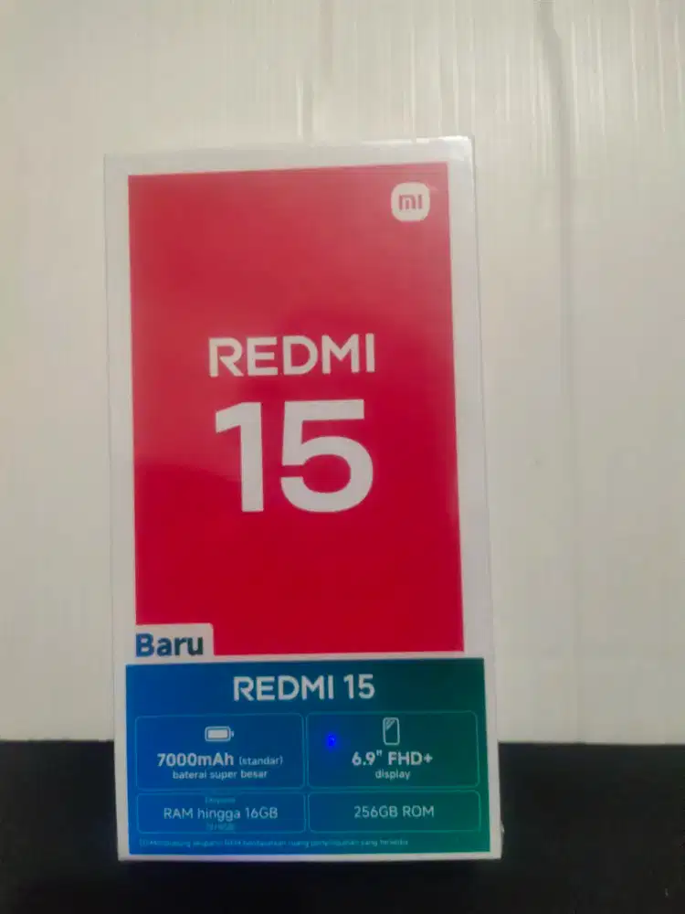 XIAOMI REDMI 15 RAM 8+8/256gb