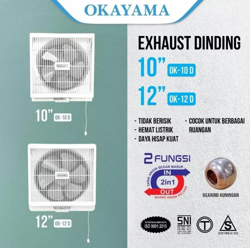 Exhaustfan Okayama 12Inch